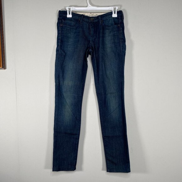 Levi's Made & Crafted L02 Skinny Denim Jeans Women 26 Blue Premium Casual Pants - Picture 1 of 13